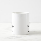 Aangepaste afbeelding en tekst koffiemok (Center)