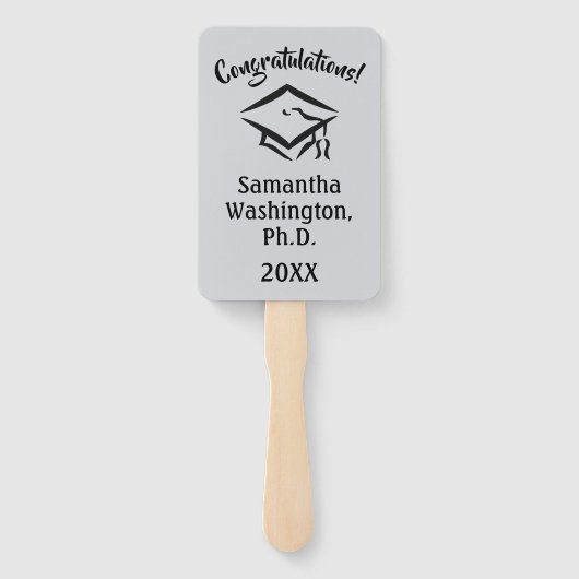 Aangepaste Afbeelding- en tekstgebeurtenisventilat Handwaaier (Achterkant)