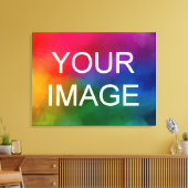 Aangepaste Afbeelding foto Afbeelding Logo Beste k Canvas Afdruk (Insitu (Woonkamer))