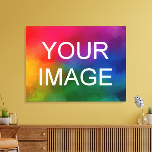 Aangepaste Afbeelding foto Afbeelding Logo Beste k Canvas Afdruk (Insitu (Woonkamer))