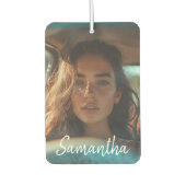 Aangepaste Afbeelding Foto Gift Gepersonaliseerde  Luchtverfrisser (Voorkant)