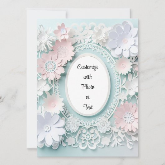 Aangepaste Afbeelding houder Kaart (Voorkant)