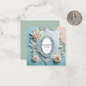 Aangepaste Afbeelding houder Notitiekaartje (Voorkant / Achterkant in situ)