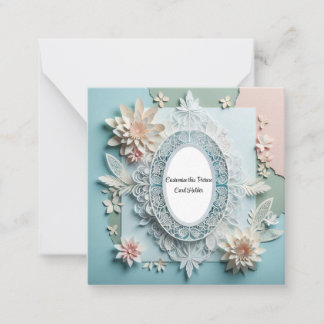 Aangepaste Afbeelding houder Notitiekaartje