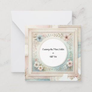 Aangepaste Afbeelding houder Notitiekaartje