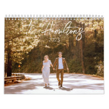 Aangepaste Afbeelding kalender met script