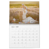 Aangepaste Afbeelding kalender met script (Mar 2027)