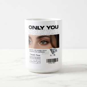 Aangepaste afbeelding, naam & tekst Persoonlijke Koffiemok