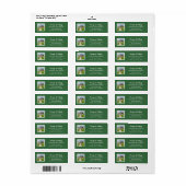 Aangepaste afbeelding Nieuw huis Adreswijziging re Etiket (Full Sheet)