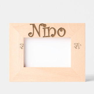 Aangepaste afbeelding Nino/Custom Foto frame Gegraveerde Lijstjes
