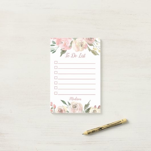 Aangepaste afbeelding om aan te bieden post-it® notes (Op bureau)