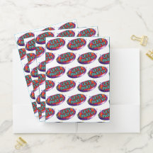 AANGEPASTE AFBEELDING POCKET FOLDER