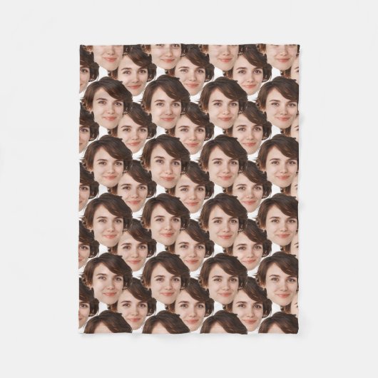 Aangepaste Afbeelding Print Dekens, Gepersonalisee Fleece Deken (Voorkant)