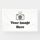 Aangepaste afbeelding spandoek (Horizontaal)