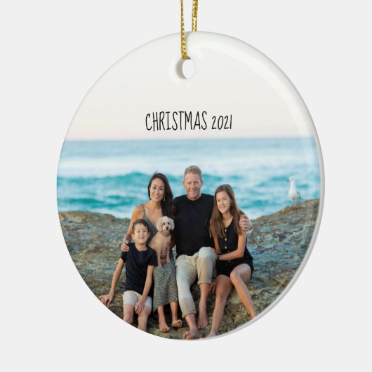 Aangepaste afbeelding tekst aangepast keramisch ornament (Links)