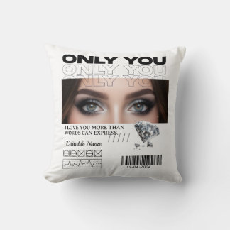 Aangepaste afbeelding & tekst | Gepersonaliseerd Kussen
