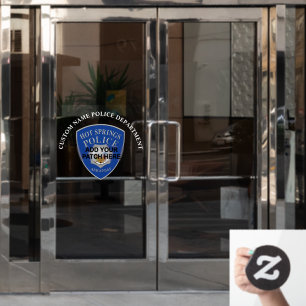 Aangepaste Afbeelding tekstvensterbewerking toevoe Raamsticker