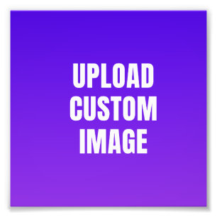 Aangepaste afbeelding uploaden - Voeg je eigen afb Foto Afdruk