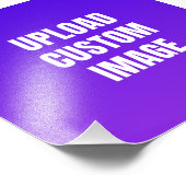Aangepaste afbeelding uploaden - Voeg je eigen afb Foto Afdruk (Hoek)