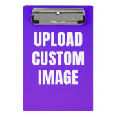 Aangepaste afbeelding uploaden - Voeg je eigen afb Mini Klembord (Voorkant)