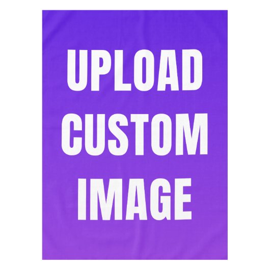 Aangepaste afbeelding uploaden - Voeg je eigen toe Tafelkleed (Voorkant)