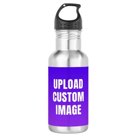 Aangepaste afbeelding uploaden - Voeg je eigen toe Waterfles (Voorkant)