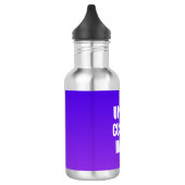 Aangepaste afbeelding uploaden - Voeg je eigen toe Waterfles (Links)