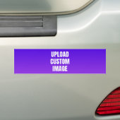 Aangepaste afbeelding uploaden - Voeg uw eigen afb Bumpersticker (Op auto)