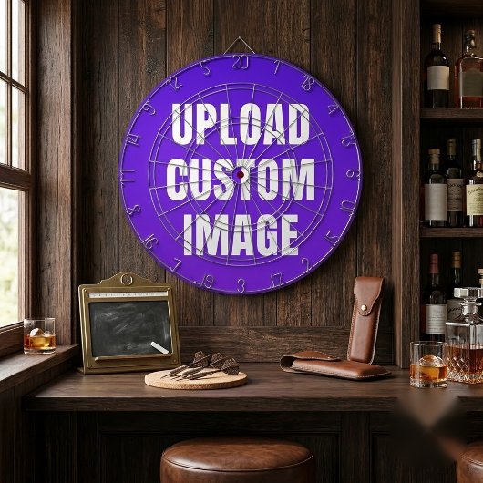 Aangepaste afbeelding uploaden - Voeg uw eigen afb Dartbord