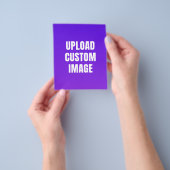Aangepaste afbeelding uploaden - Voeg uw eigen afb Flyer (Hand)