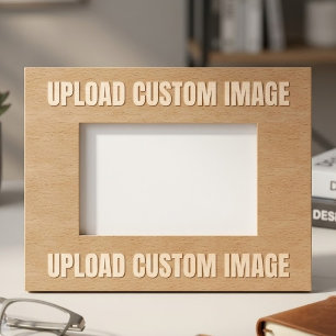 Aangepaste afbeelding uploaden - Voeg uw eigen afb Gegraveerde Lijstjes