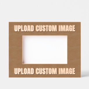 Aangepaste afbeelding uploaden - Voeg uw eigen afb Gegraveerde Lijstjes