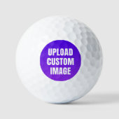 Aangepaste afbeelding uploaden - Voeg uw eigen afb Golfballen (Voorkant)