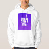 Aangepaste afbeelding uploaden - Voeg uw eigen afb Hoodie (Voorkant)