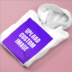 Aangepaste afbeelding uploaden - Voeg uw eigen afb Hoodie