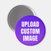 Aangepaste afbeelding uploaden - Voeg uw eigen afb Magneet (Voorkant / Achterkant)