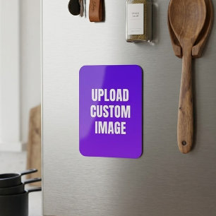 Aangepaste afbeelding uploaden - Voeg uw eigen afb Magneet