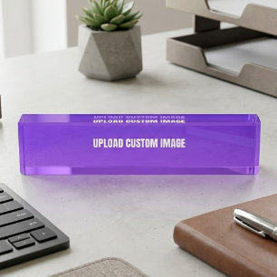 Aangepaste afbeelding uploaden - Voeg uw eigen afb Naambordje
