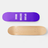 Aangepaste afbeelding uploaden - Voeg uw eigen afb Persoonlijk Skateboard (Horizontaal)