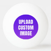 Aangepaste afbeelding uploaden - Voeg uw eigen afb Pingpongbal (Voorkant)