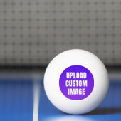 Aangepaste afbeelding uploaden - Voeg uw eigen afb Pingpongbal (Net)
