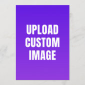 Aangepaste afbeelding uploaden - Voeg uw eigen afb Programmakaart (Voorkant)