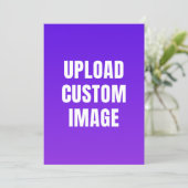Aangepaste afbeelding uploaden - Voeg uw eigen afb Programmakaart (Staand voorkant)