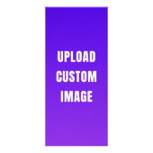 Aangepaste afbeelding uploaden - Voeg uw eigen afb Reclamekaart (Voorkant)