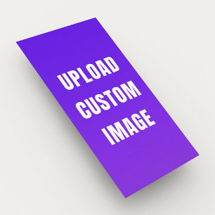 Aangepaste afbeelding uploaden - Voeg uw eigen afb Reclamekaart