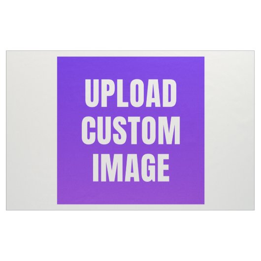 Aangepaste afbeelding uploaden - Voeg uw eigen afb Stof (Yard (91,4 cm))