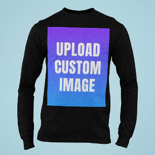 Aangepaste afbeelding uploaden - Voeg uw eigen afb T-shirt