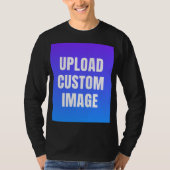 Aangepaste afbeelding uploaden - Voeg uw eigen afb T-shirt (Voorkant)