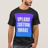 Aangepaste afbeelding uploaden - Voeg uw eigen afb T-shirt (Voorkant)