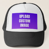 Aangepaste afbeelding uploaden - Voeg uw eigen afb Trucker Pet (Voorkant)